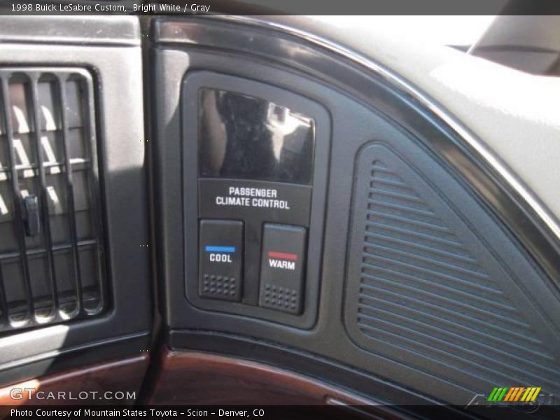 Bright White / Gray 1998 Buick LeSabre Custom
