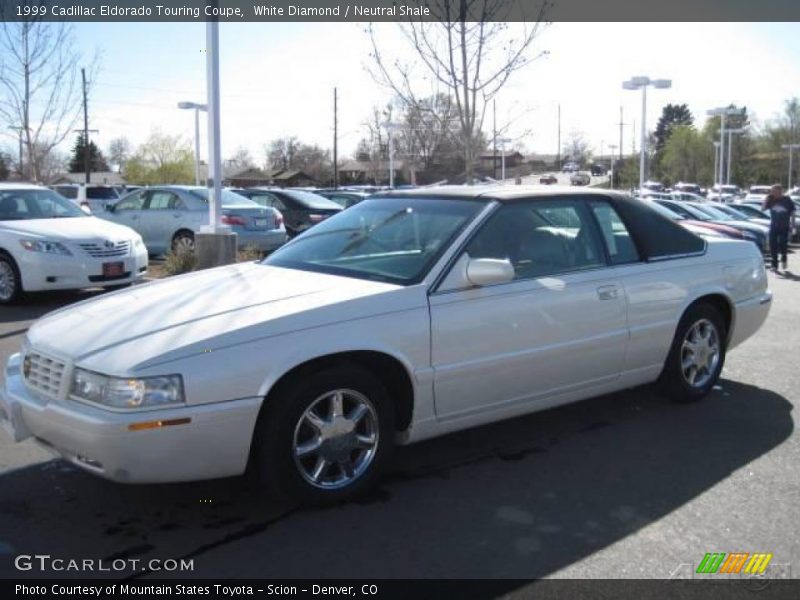 White Diamond / Neutral Shale 1999 Cadillac Eldorado Touring Coupe