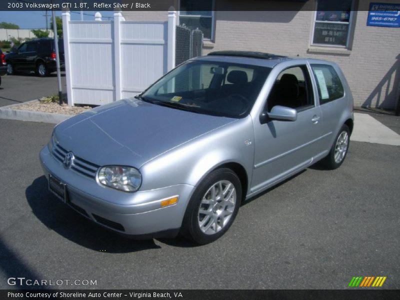 Reflex Silver / Black 2003 Volkswagen GTI 1.8T