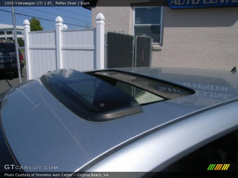 Reflex Silver / Black 2003 Volkswagen GTI 1.8T