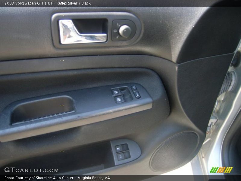 Reflex Silver / Black 2003 Volkswagen GTI 1.8T