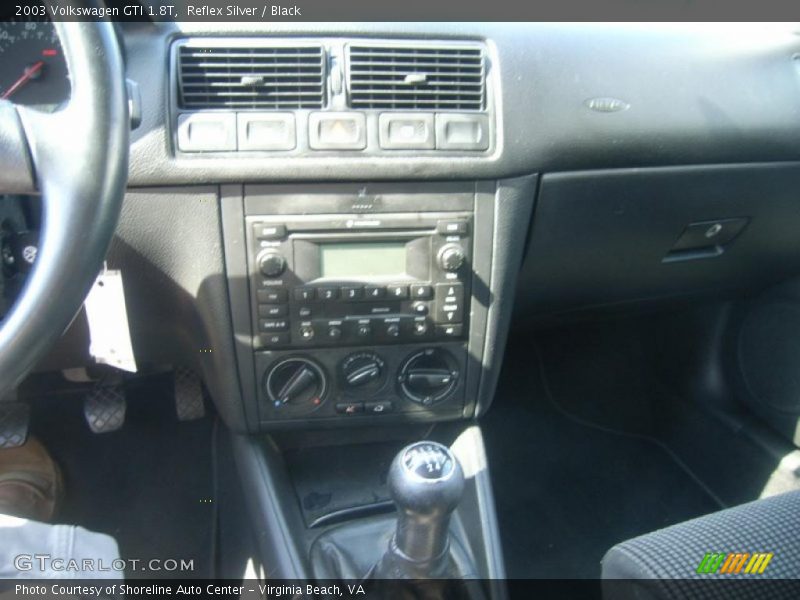Reflex Silver / Black 2003 Volkswagen GTI 1.8T
