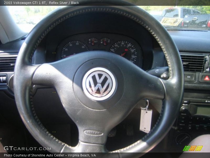 Reflex Silver / Black 2003 Volkswagen GTI 1.8T