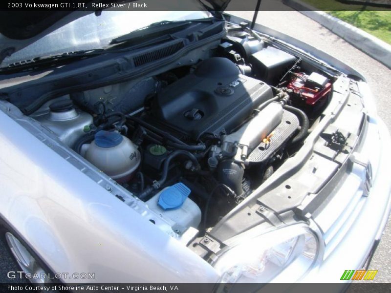 Reflex Silver / Black 2003 Volkswagen GTI 1.8T