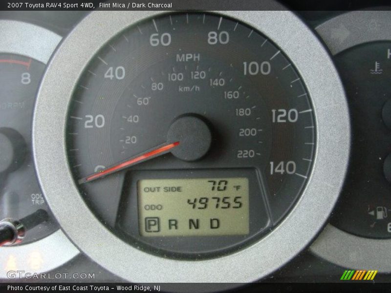 Flint Mica / Dark Charcoal 2007 Toyota RAV4 Sport 4WD