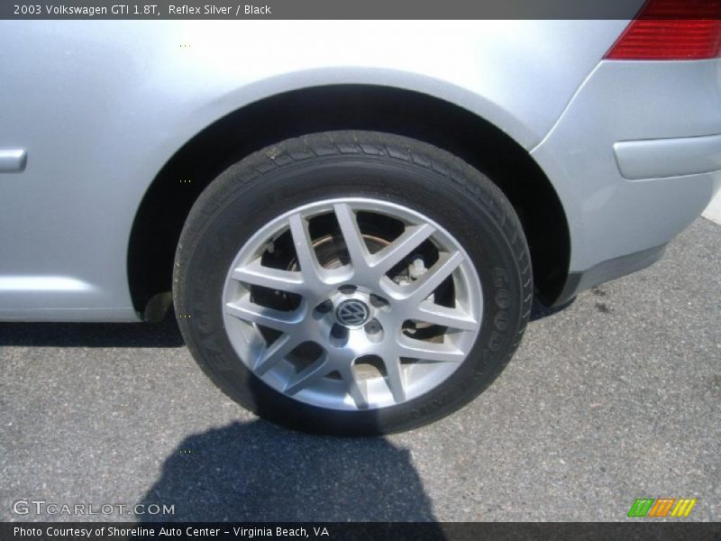 Reflex Silver / Black 2003 Volkswagen GTI 1.8T