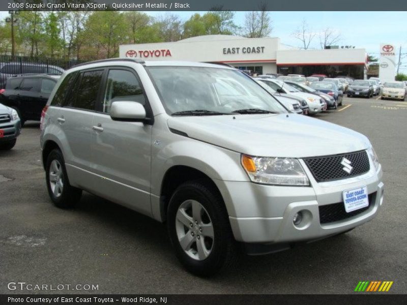 Quicksilver Metallic / Black 2008 Suzuki Grand Vitara XSport