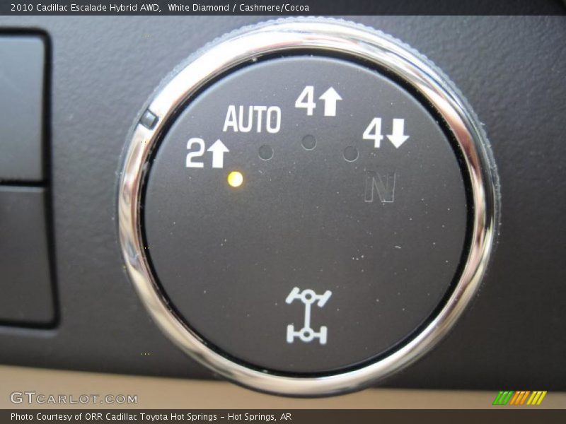 White Diamond / Cashmere/Cocoa 2010 Cadillac Escalade Hybrid AWD