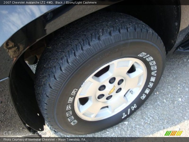 Black / Ebony/Light Cashmere 2007 Chevrolet Avalanche LTZ 4WD