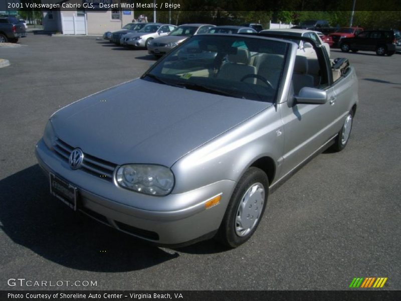 Desert Wind Metallic / Beige 2001 Volkswagen Cabrio GLS