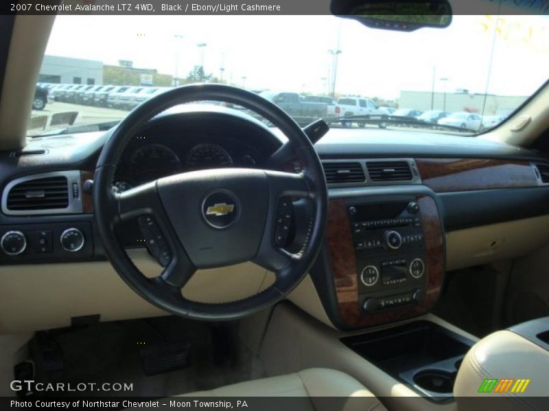 Black / Ebony/Light Cashmere 2007 Chevrolet Avalanche LTZ 4WD