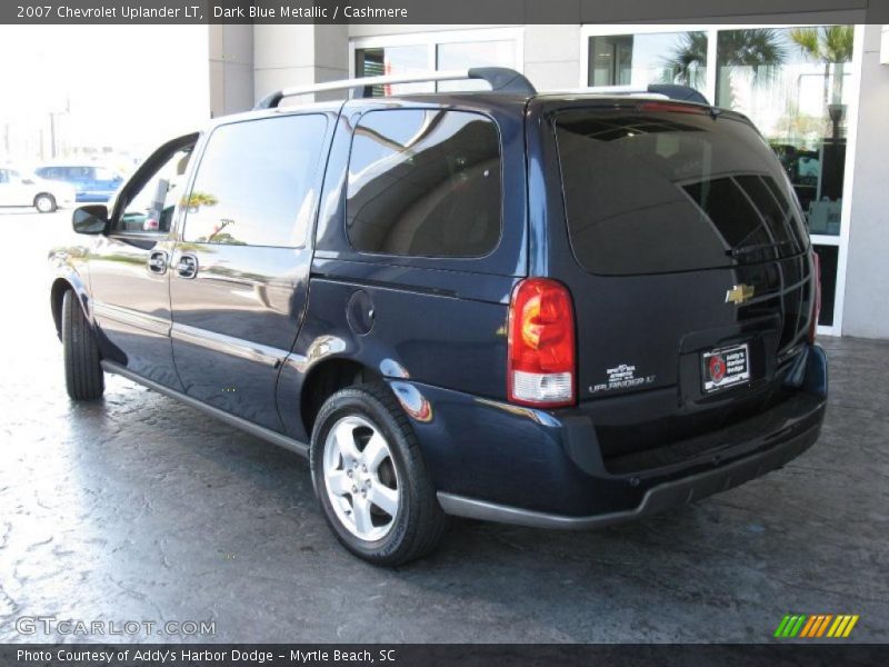 Dark Blue Metallic / Cashmere 2007 Chevrolet Uplander LT