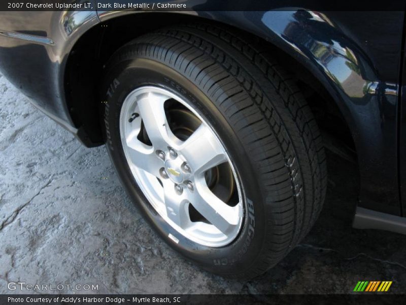 Dark Blue Metallic / Cashmere 2007 Chevrolet Uplander LT