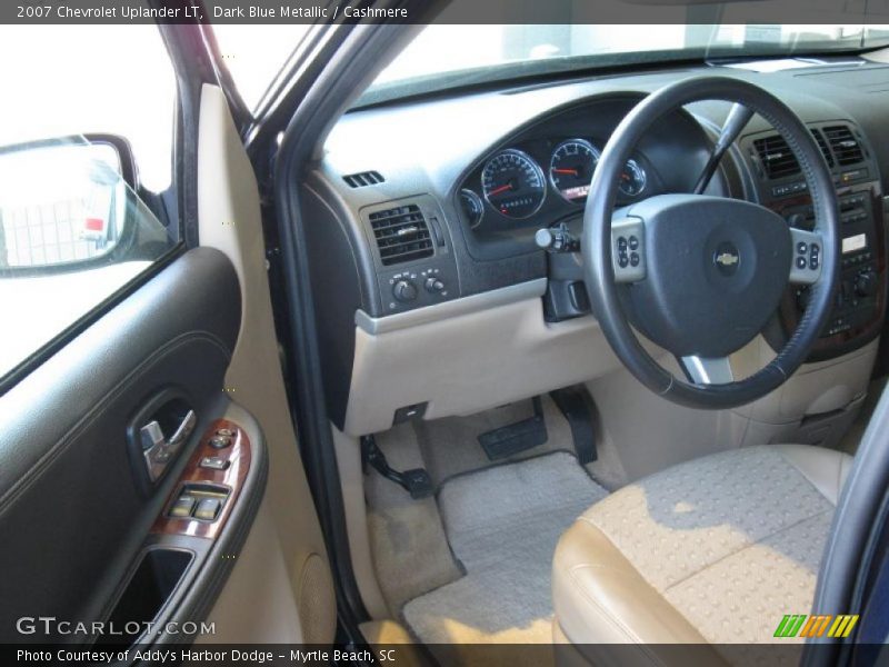 Dark Blue Metallic / Cashmere 2007 Chevrolet Uplander LT