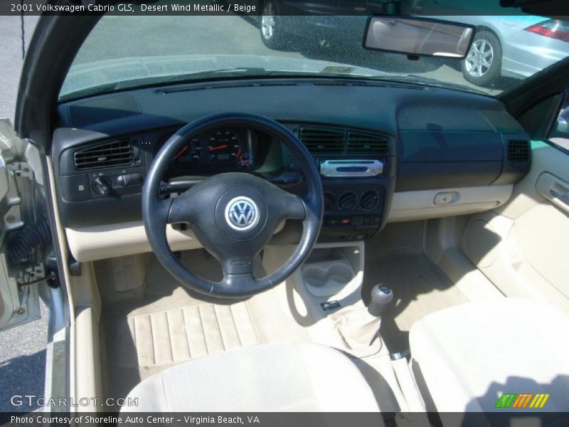 Desert Wind Metallic / Beige 2001 Volkswagen Cabrio GLS