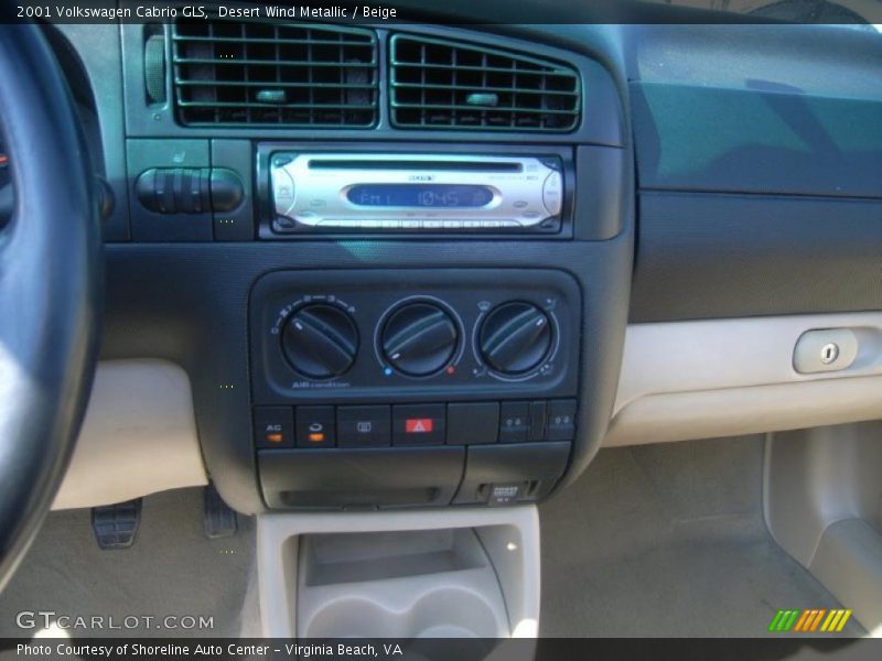 Desert Wind Metallic / Beige 2001 Volkswagen Cabrio GLS