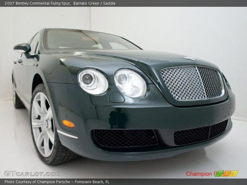 Barnato Green / Saddle 2007 Bentley Continental Flying Spur