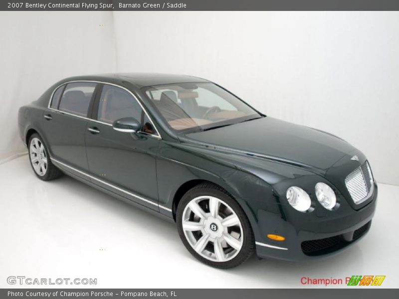 Barnato Green / Saddle 2007 Bentley Continental Flying Spur