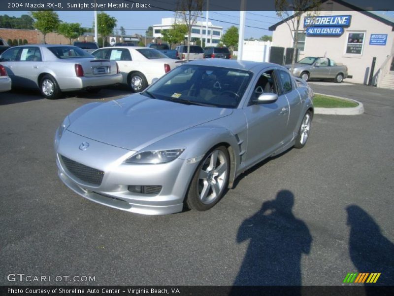 Sunlight Silver Metallic / Black 2004 Mazda RX-8