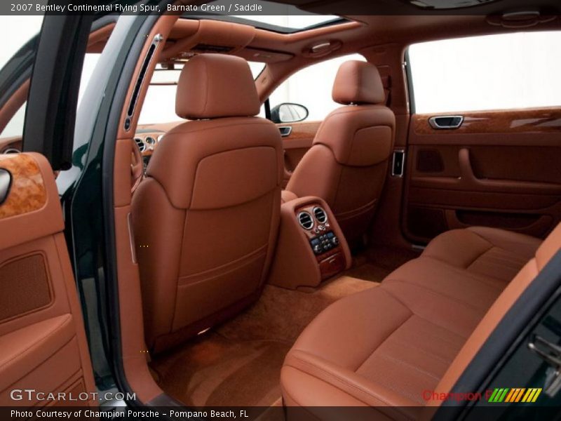 Barnato Green / Saddle 2007 Bentley Continental Flying Spur