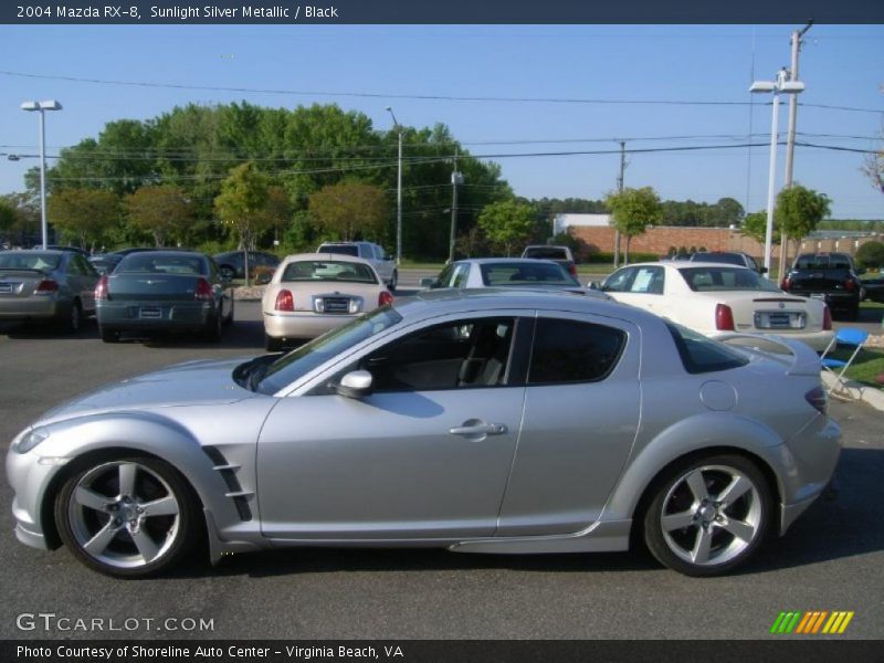 Sunlight Silver Metallic / Black 2004 Mazda RX-8