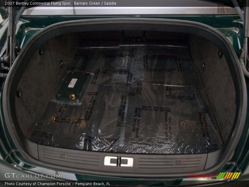 Barnato Green / Saddle 2007 Bentley Continental Flying Spur