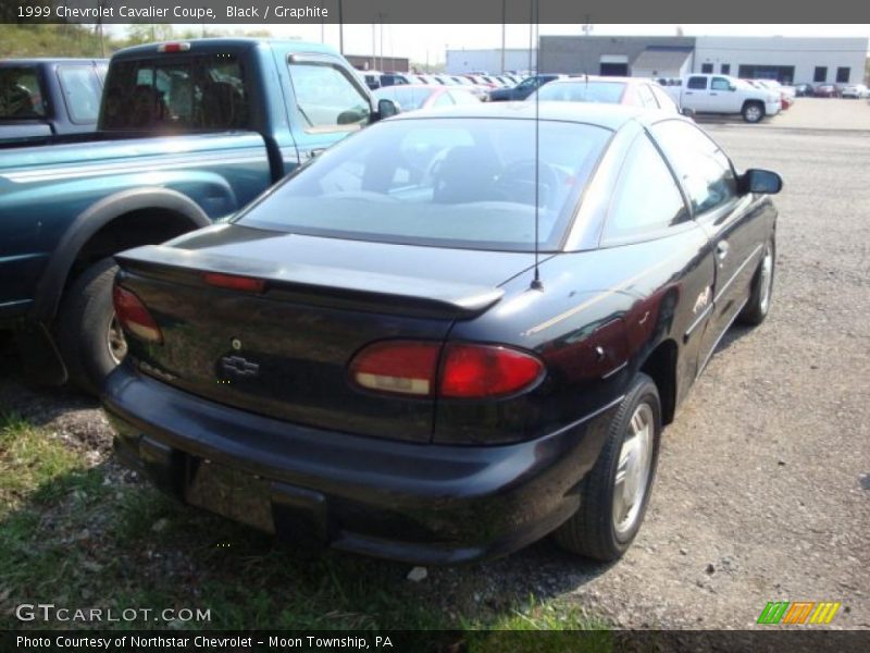 Black / Graphite 1999 Chevrolet Cavalier Coupe