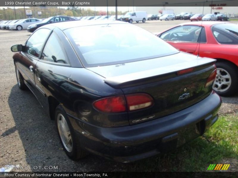 Black / Graphite 1999 Chevrolet Cavalier Coupe