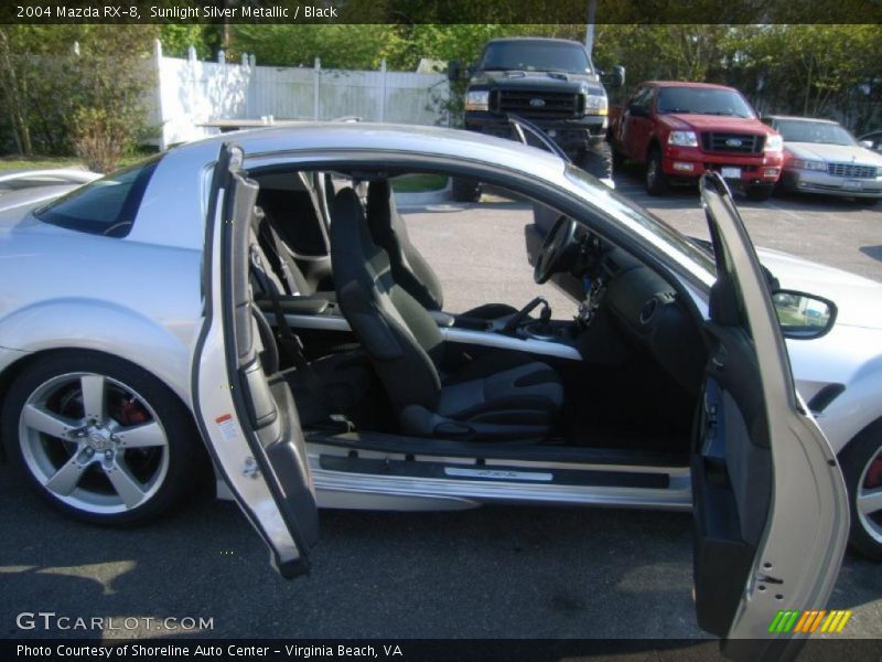 Sunlight Silver Metallic / Black 2004 Mazda RX-8