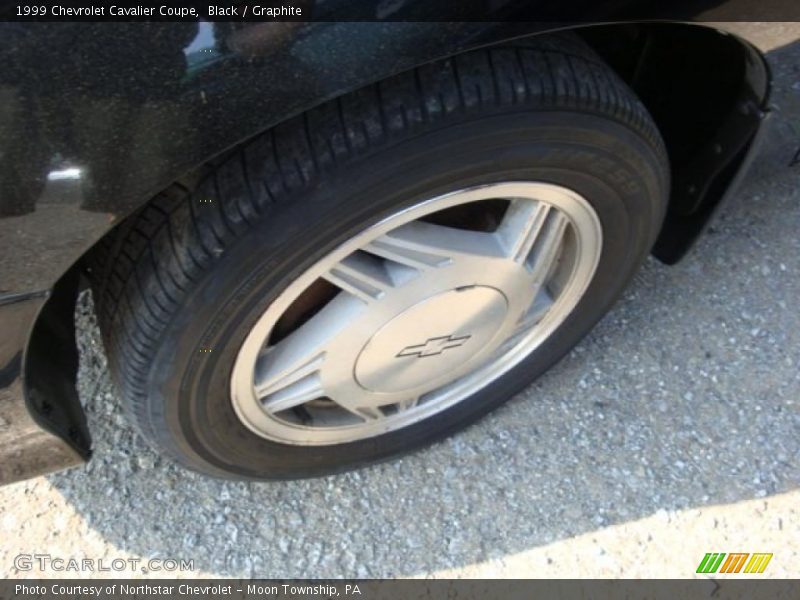 Black / Graphite 1999 Chevrolet Cavalier Coupe