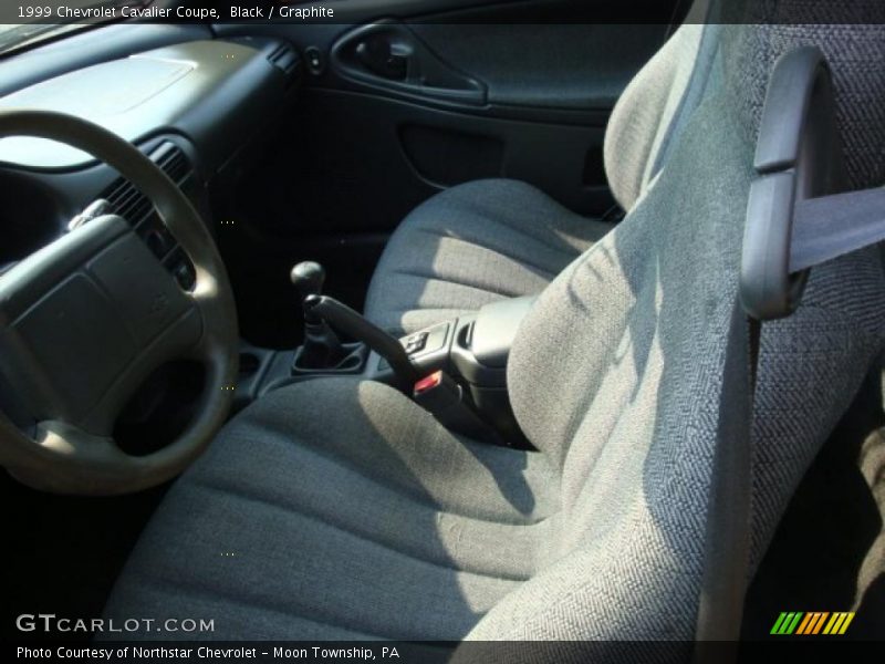 Black / Graphite 1999 Chevrolet Cavalier Coupe