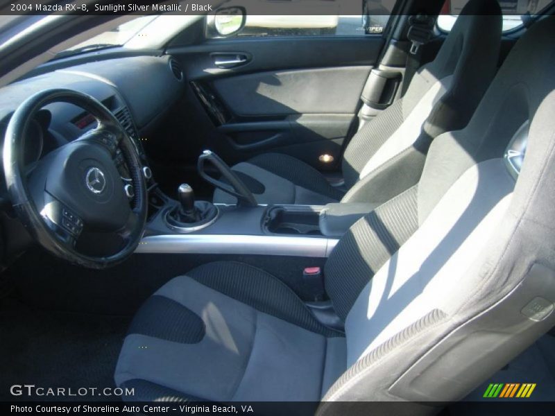 Sunlight Silver Metallic / Black 2004 Mazda RX-8