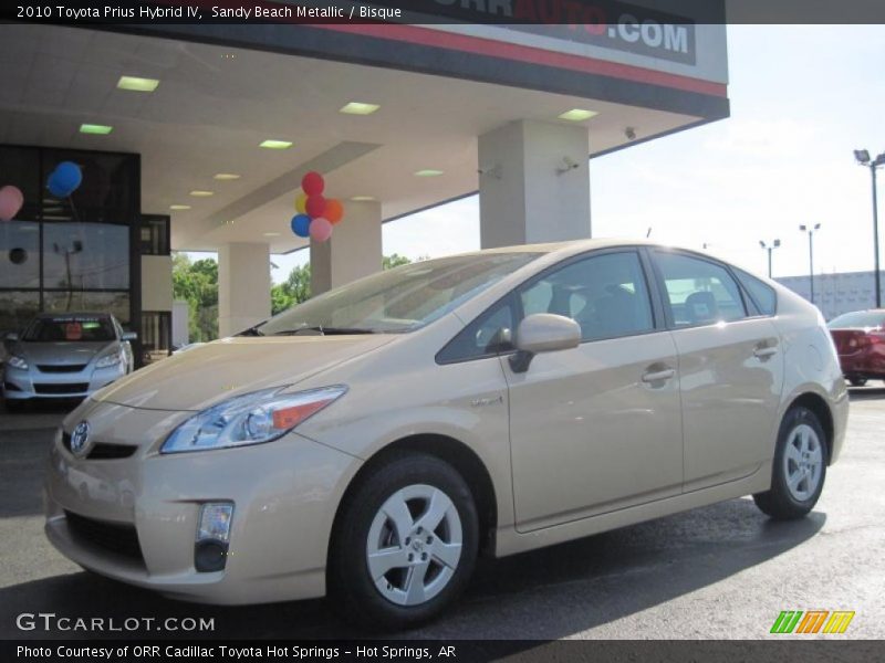 Sandy Beach Metallic / Bisque 2010 Toyota Prius Hybrid IV