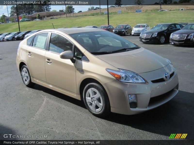 Sandy Beach Metallic / Bisque 2010 Toyota Prius Hybrid IV
