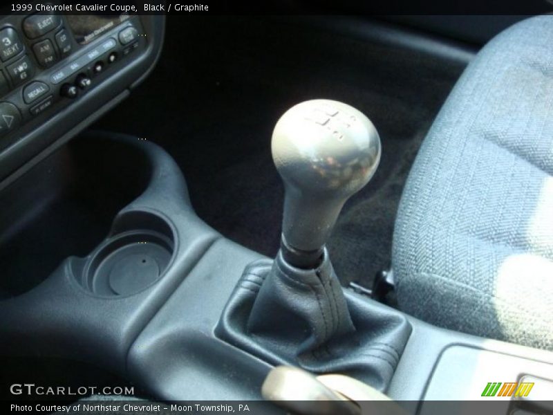 Black / Graphite 1999 Chevrolet Cavalier Coupe