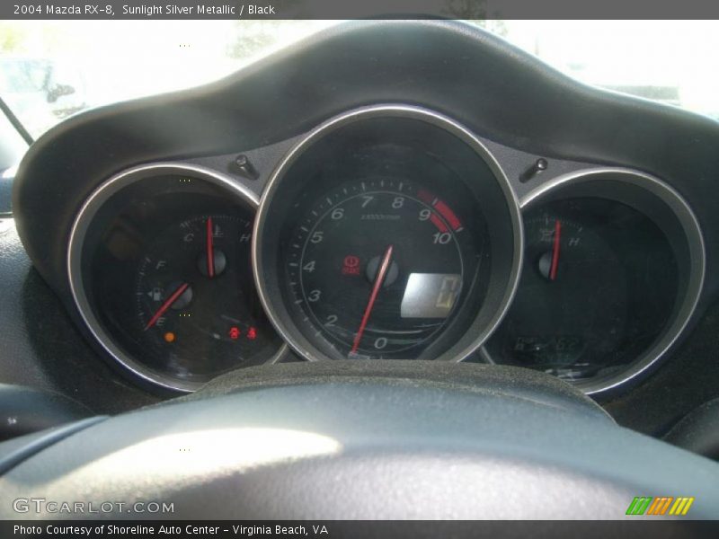 Sunlight Silver Metallic / Black 2004 Mazda RX-8