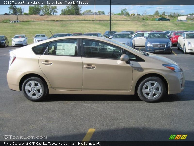 Sandy Beach Metallic / Bisque 2010 Toyota Prius Hybrid IV