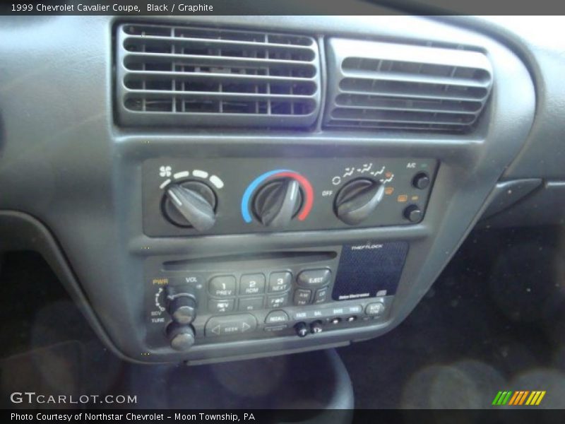 Black / Graphite 1999 Chevrolet Cavalier Coupe