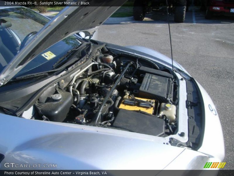 Sunlight Silver Metallic / Black 2004 Mazda RX-8
