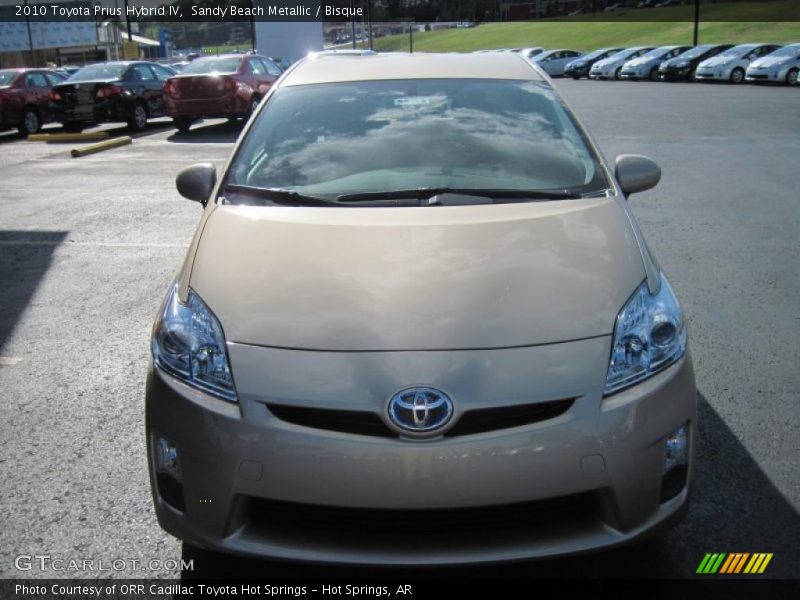 Sandy Beach Metallic / Bisque 2010 Toyota Prius Hybrid IV