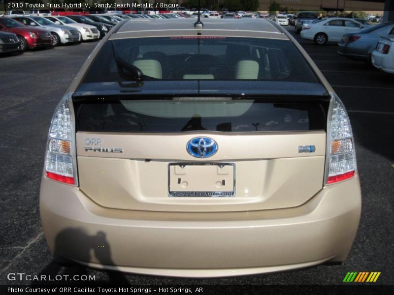 Sandy Beach Metallic / Bisque 2010 Toyota Prius Hybrid IV