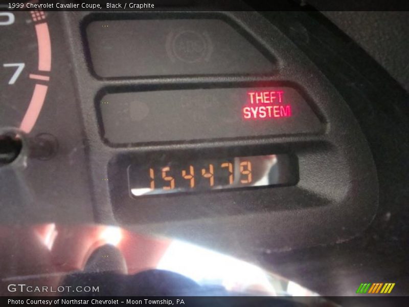 Black / Graphite 1999 Chevrolet Cavalier Coupe