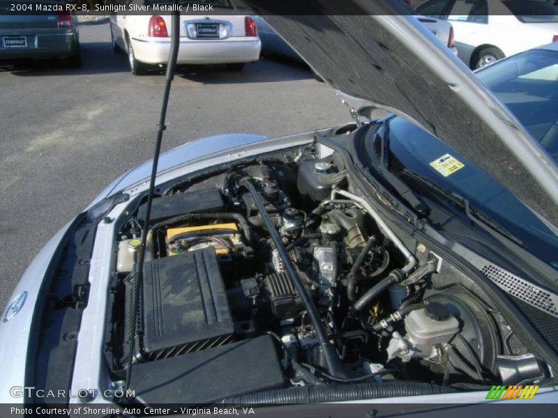 Sunlight Silver Metallic / Black 2004 Mazda RX-8