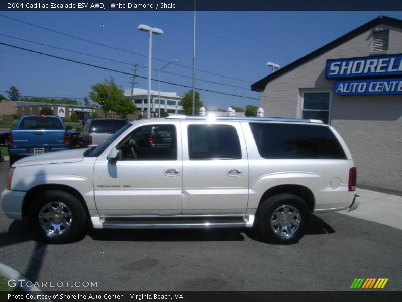 White Diamond / Shale 2004 Cadillac Escalade ESV AWD