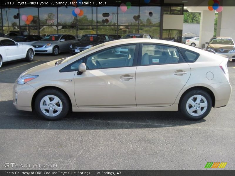 Sandy Beach Metallic / Bisque 2010 Toyota Prius Hybrid IV