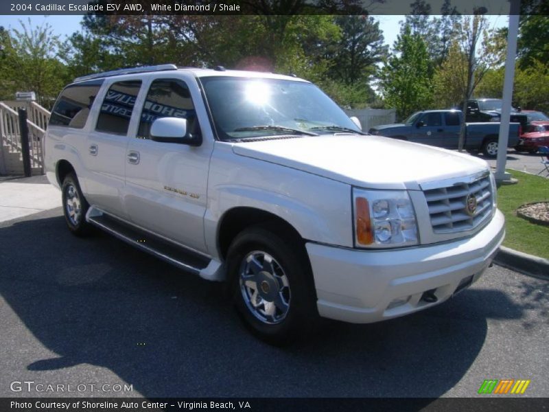 White Diamond / Shale 2004 Cadillac Escalade ESV AWD