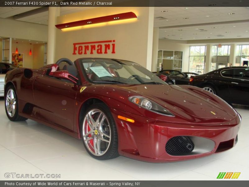 Front 3/4 View of 2007 F430 Spider F1