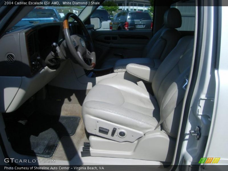 White Diamond / Shale 2004 Cadillac Escalade ESV AWD