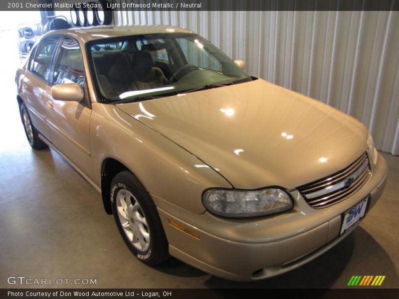 Light Driftwood Metallic / Neutral 2001 Chevrolet Malibu LS Sedan