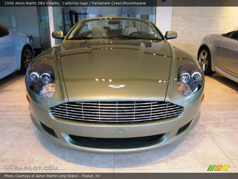 California Sage / Parliament Green/Moonshadow 2006 Aston Martin DB9 Volante